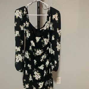 Francesca's Collections Black Dress